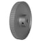 B&B Manufacturing 72XL037-6WA5, Timing Pulley, Aluminum, Clear Anodized,  72XL037-6WA5 - alternate 1